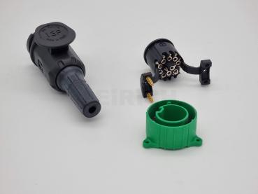 Stecker 13-pol. lange Tülle