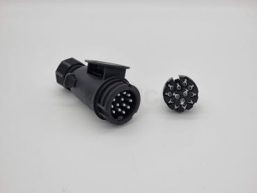 Stecker 13-pol. steckbar