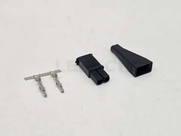 2-fach Verbinder Stecker männlich