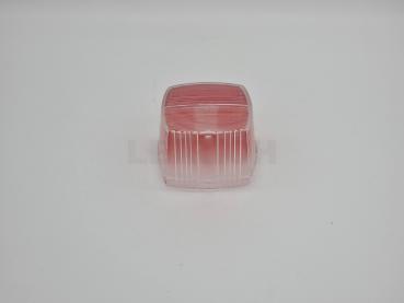 Lichtscheibe Squarepoint rot/weiß