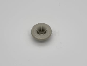 Rundknopf 32 mm grau