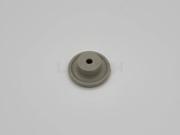 Rundknopf 32 mm grau