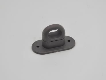 Drehwirbelverschluss PVC grau
