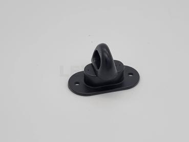 Drehwirbelverschluss PVC schwarz