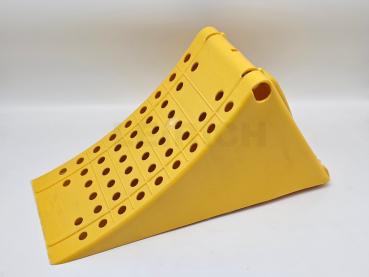 Unterlegkeil PVC gelb