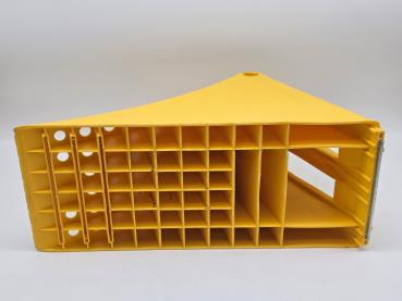 Unterlegkeil PVC gelb