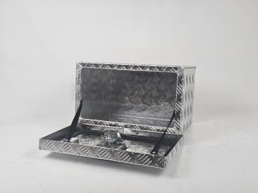 Alu Riffelblech Staubox Unterflur