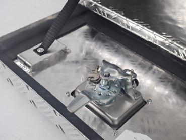 Alu Riffelblech Staubox Unterflur