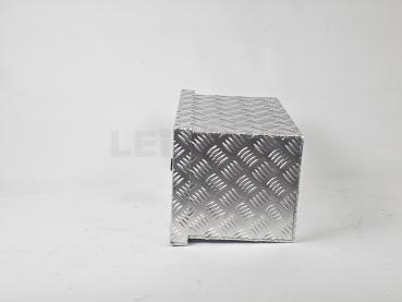Alu Riffelblech Staubox Unterflur
