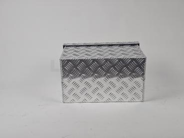 Alu Riffelblech Staubox Unterflur