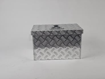 Alu Riffelblech Staubox Unterflur