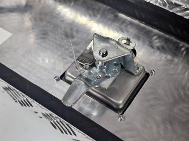 Alu Riffelblech Staubox Unterflur