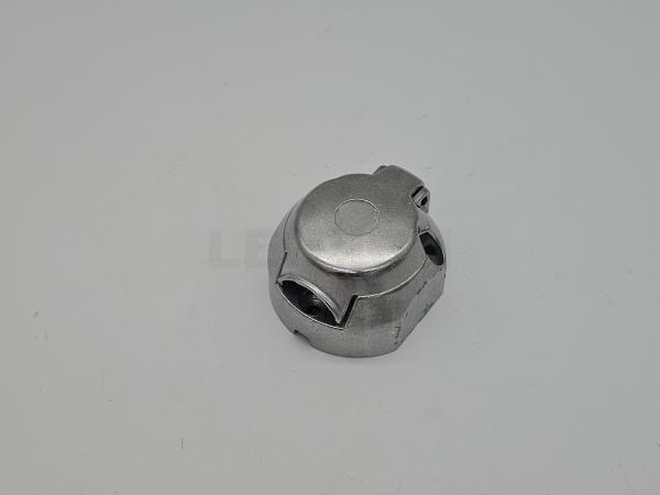 7-pol. Steckdose, 12V mit Gummidichtung - Metallausführung