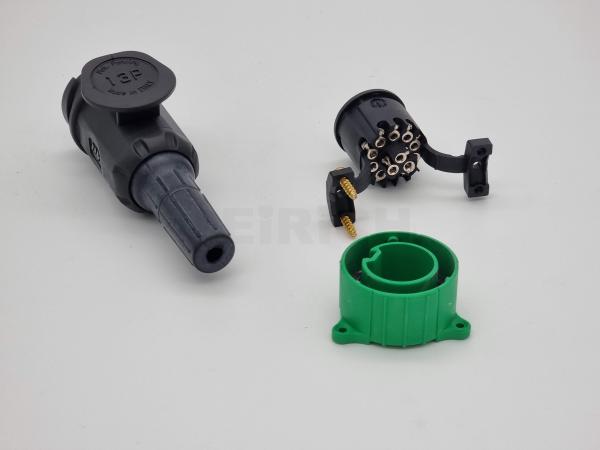 Stecker 13-pol. lange Tülle