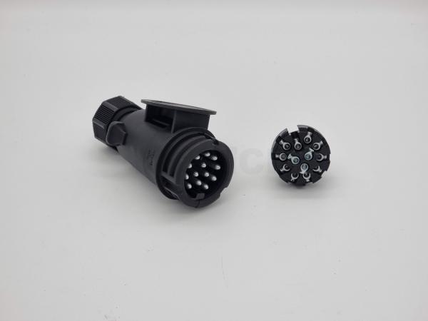 Stecker 13-pol. steckbar