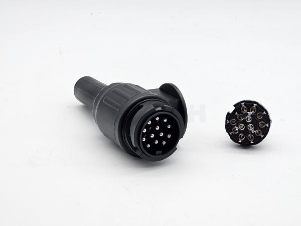 13-pol. Stecker drehbar