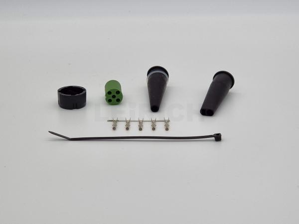 Bajonettstecker 5-pol. grün