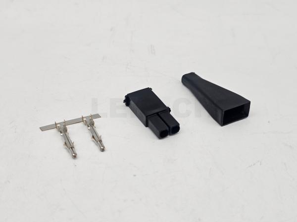 2-fach Verbinder Stecker männlich
