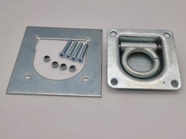 Zurrmulde mit Druckfeder 3-teilig
