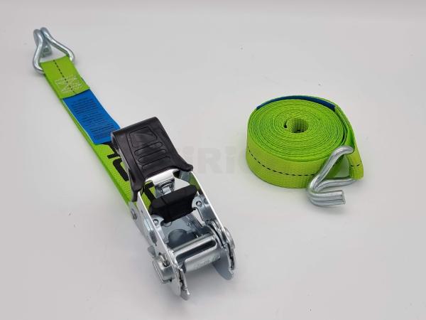 ERGOLASH Zurrgurt 2-teilig mit Druckratsche und Spitzhaken