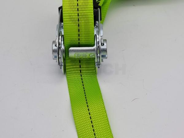 ERGOLASH Zurrgurt 2-teilig mit Druckratsche und Spitzhaken