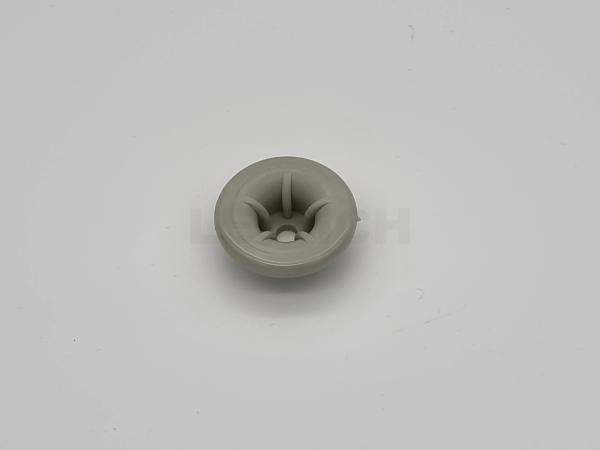 Rundknopf 32 mm grau
