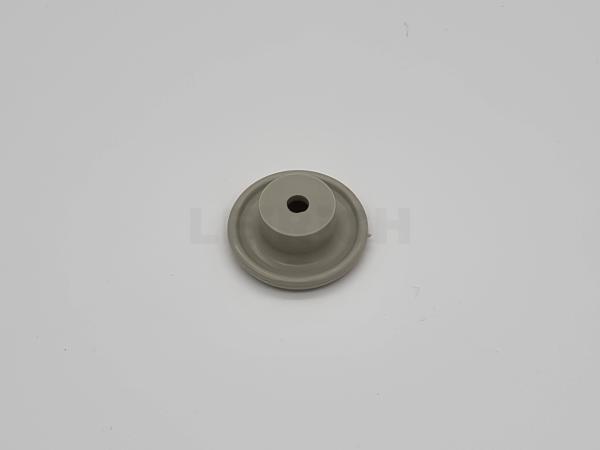 Rundknopf 32 mm grau