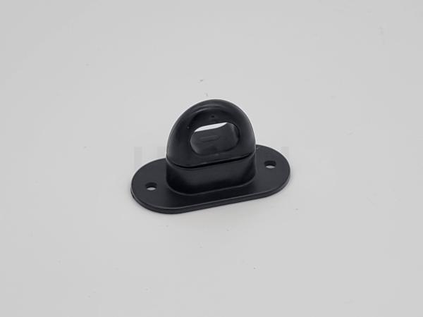 Drehwirbelverschluss PVC schwarz
