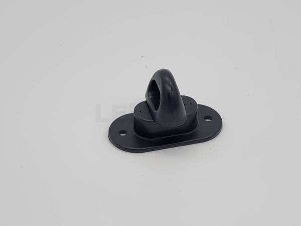 Drehwirbelverschluss PVC schwarz