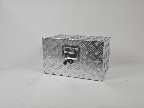 Alu Riffelblech Staubox Unterflur