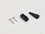 2-fach Verbinder Stecker weiblich